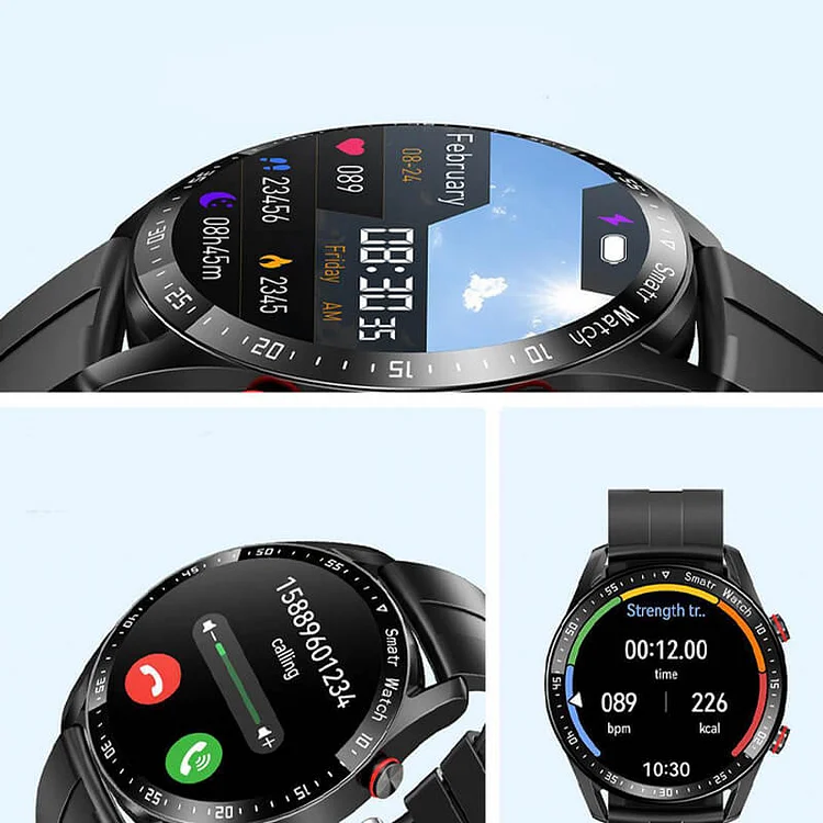 Yabira Non-invasive blood glucose test smart watch