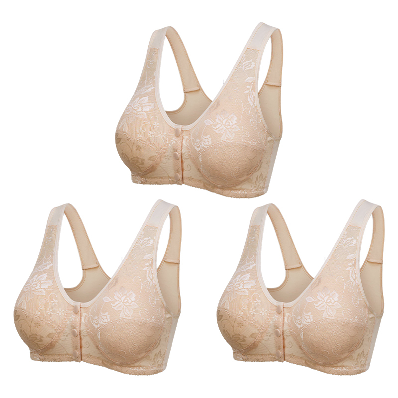 PAY 1 GET 3(3PACKS) - DESIGN FOR SENIOR FRONT CLOSURE BRA