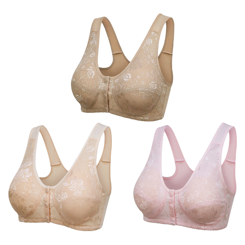 PAY 1 GET 3(3PACKS) - DESIGN FOR SENIOR FRONT CLOSURE BRA