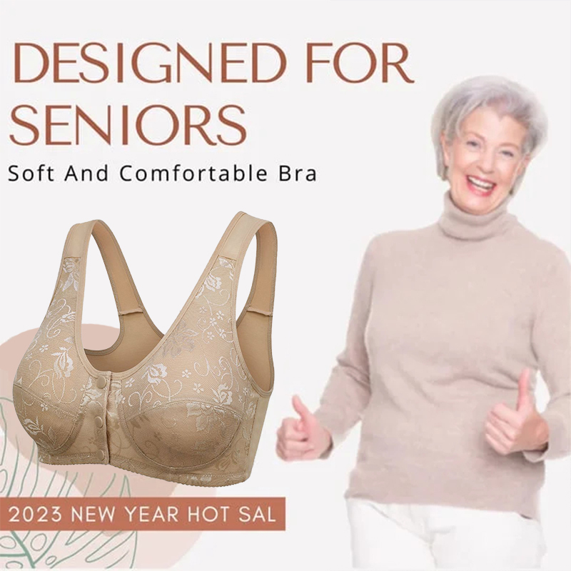 PAY 1 GET 3(3PACKS) - DESIGN FOR SENIOR FRONT CLOSURE BRA