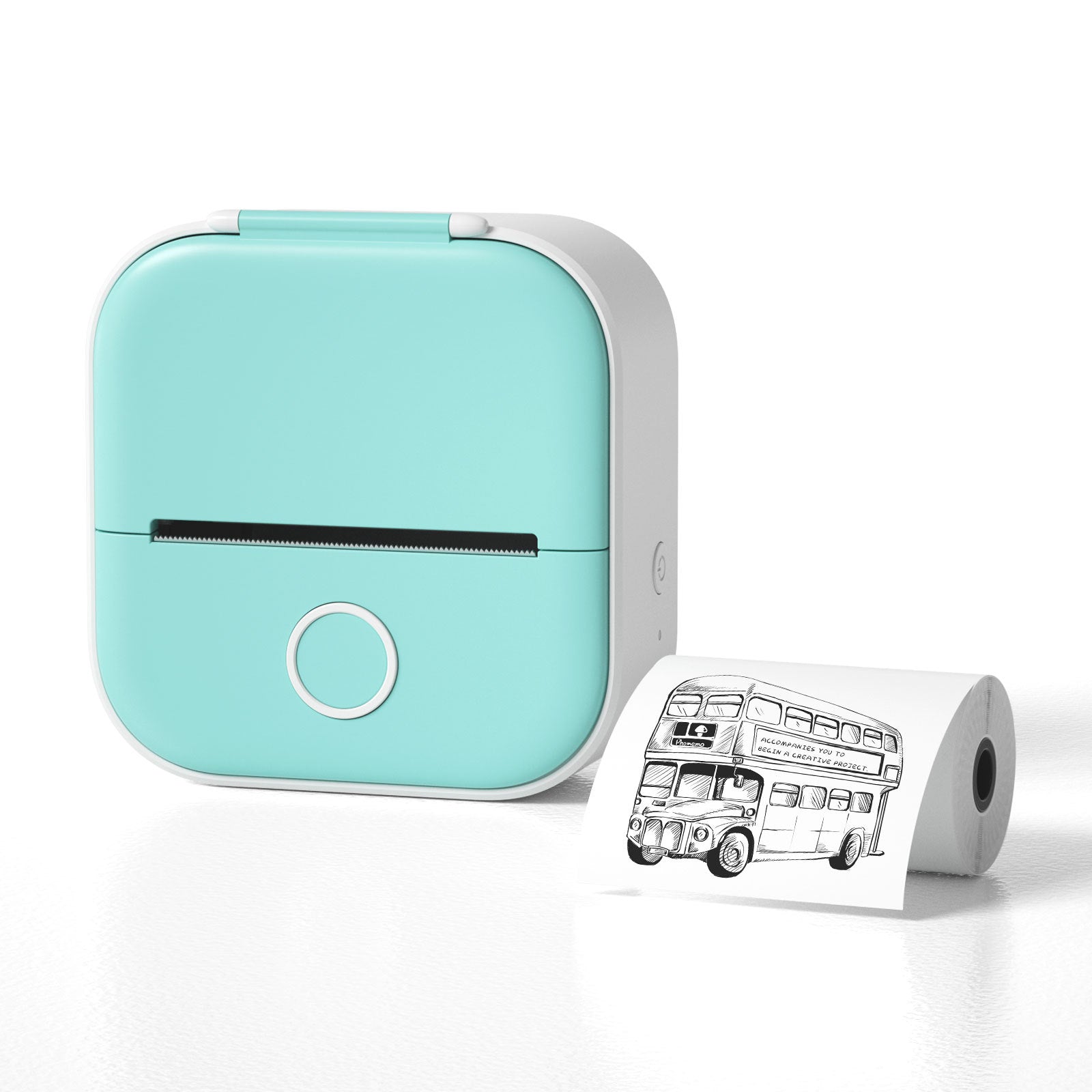 Phomemo Inkless Pocket Printer + One Free thermal roll