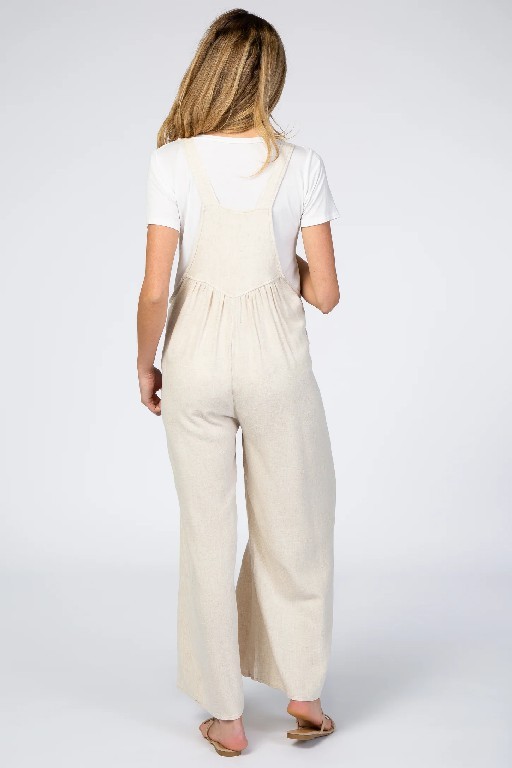 tokyel Plus Size Wide Leg Overalls Jumpsuit