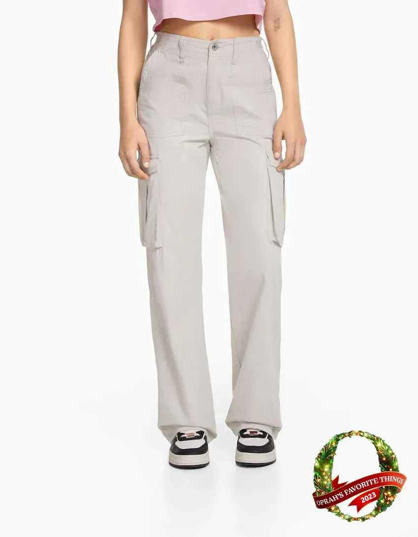 POPULAR FASHION ITEMS IN THE US ADJUSTABLE STRAIGHT FIT CARGO PANTS