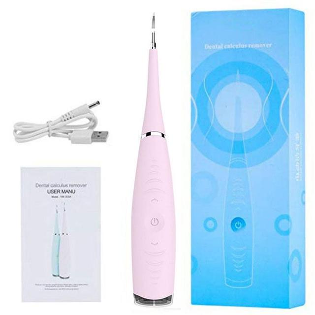 Portable Electric Sonic Dental Teeth Scaler Tooth Calculus Stains Tartar Remover Tooth Cleaner Teeth Whitening Tool