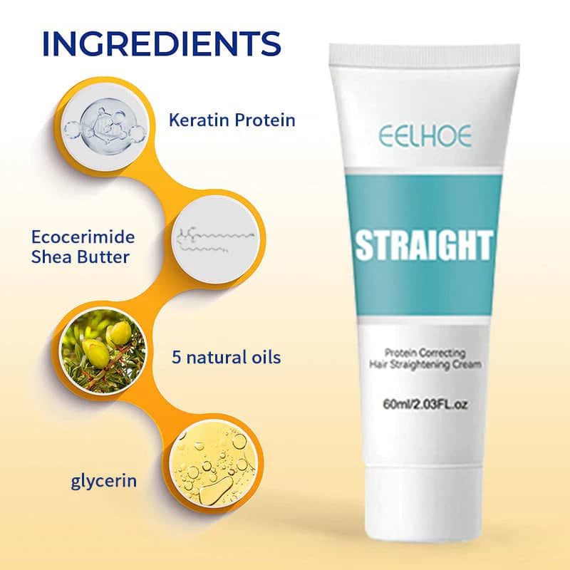 Protein Correcting Hair Straightening Cream