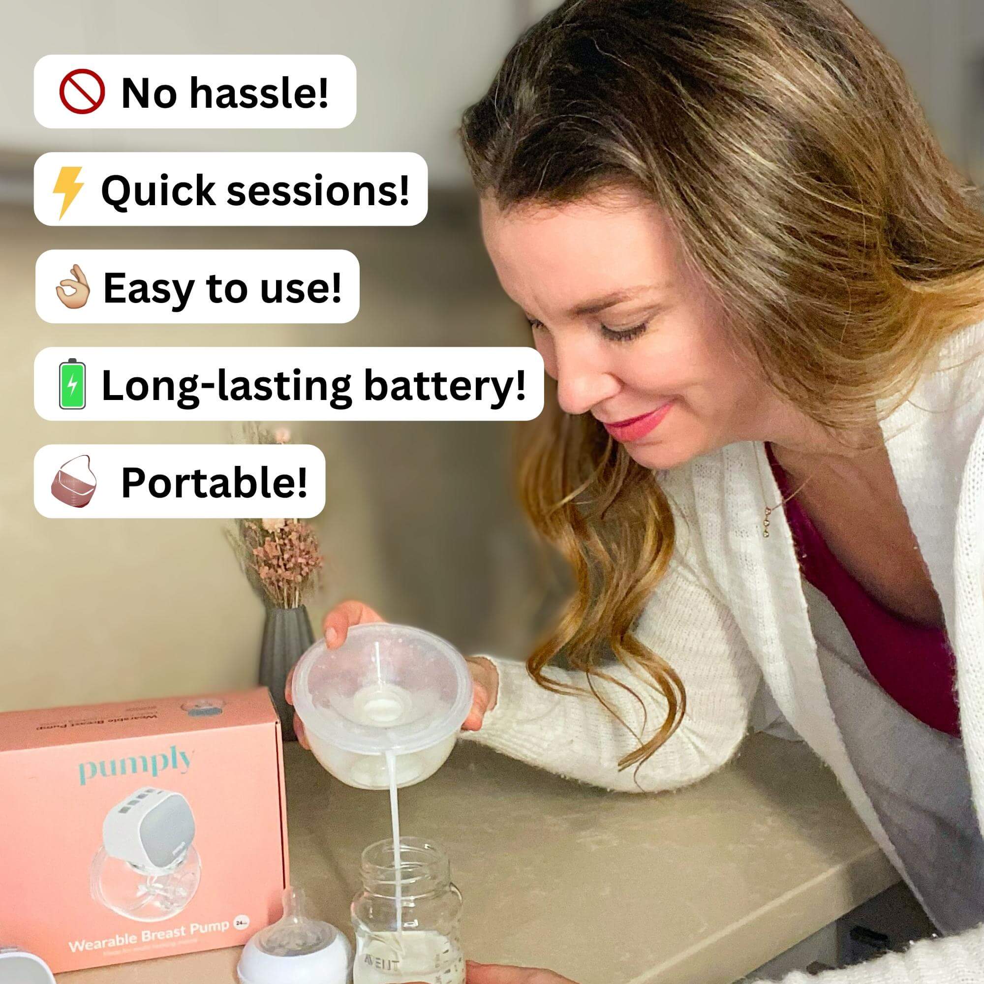 Pumply Ultra Wearable Breast Pump