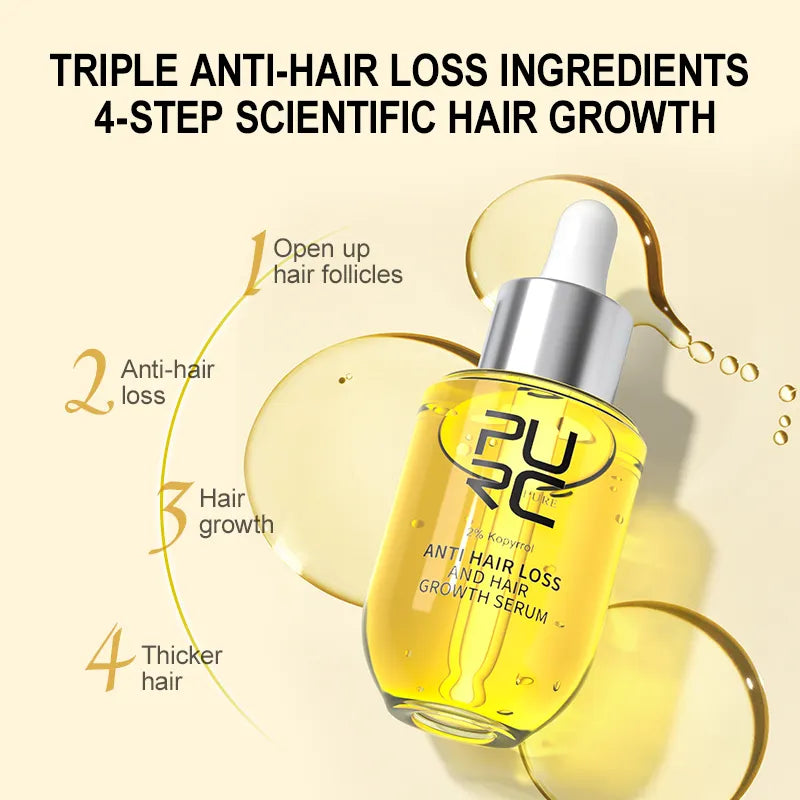 PURC Hair Regrowth Treatment For Anti Hair Loss & Hair Growth