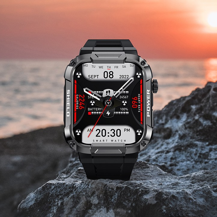 Rugged Military Smart Sport Watch Ultra