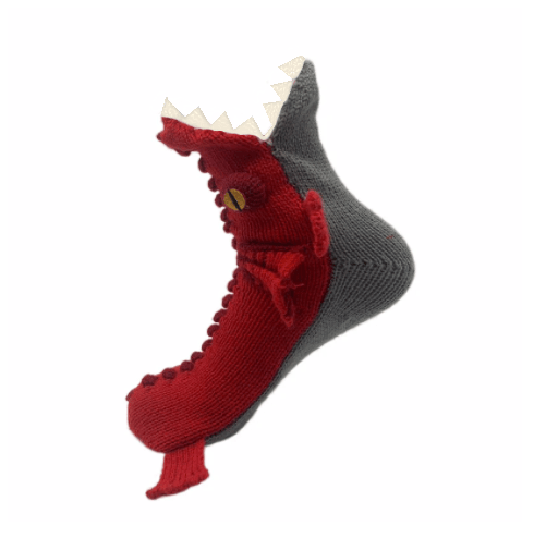 Sale 49% Off - 3D Knit Crocodile Socks