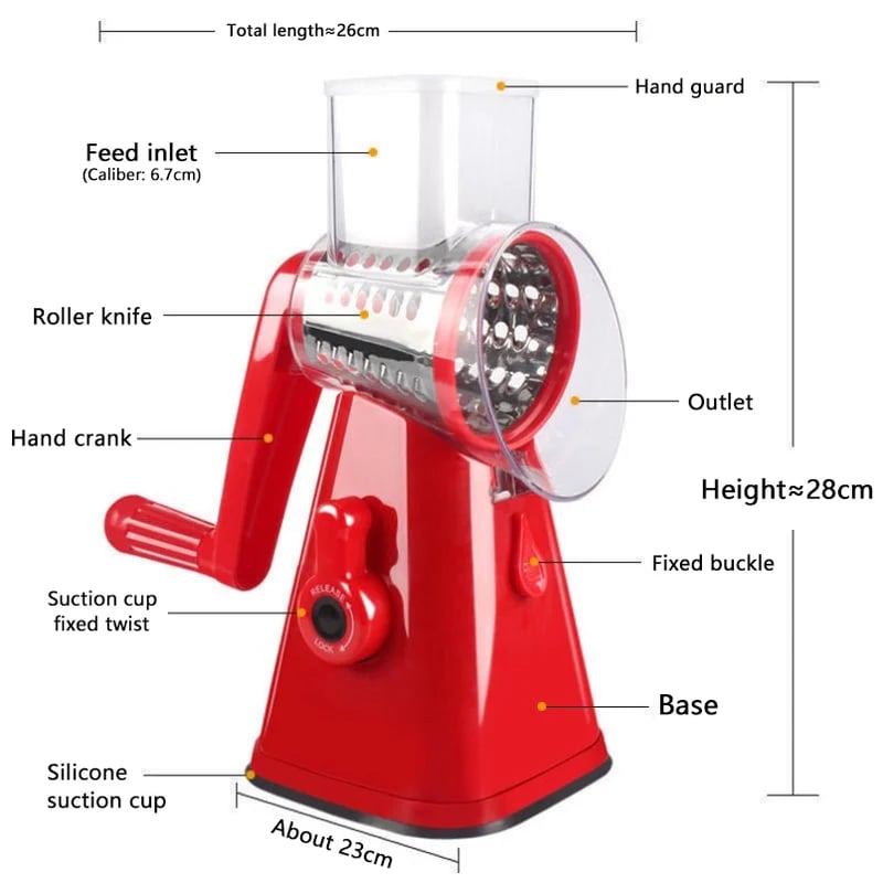 Sales 49% OFF - Multifunctional Vegetable Cutter & Slicer