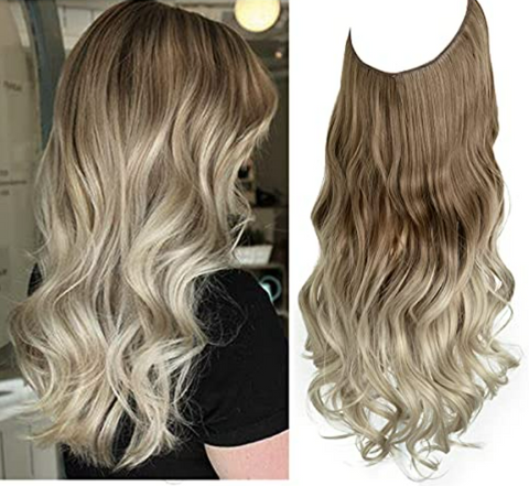 Seamless Halo Hair Extensions