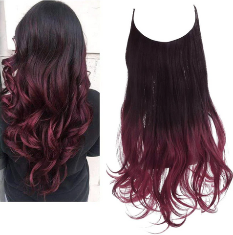 Seamless Halo Hair Extensions