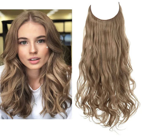 Seamless Halo Hair Extensions