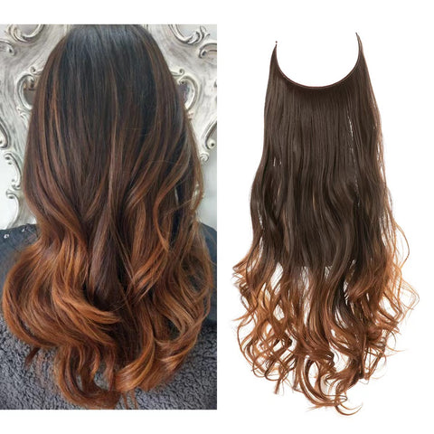 Seamless Halo Hair Extensions