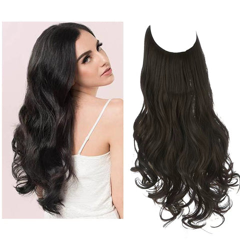 Seamless Halo Hair Extensions