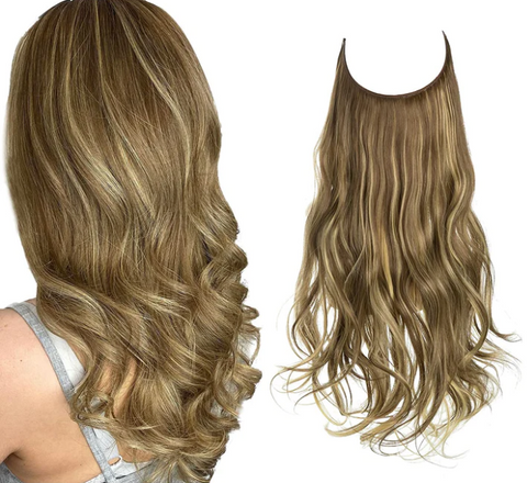 Seamless Halo Hair Extensions