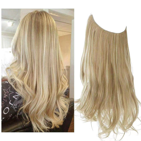 Seamless Halo Hair Extensions