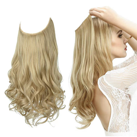 Seamless Halo Hair Extensions