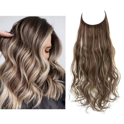 Seamless Halo Hair Extensions