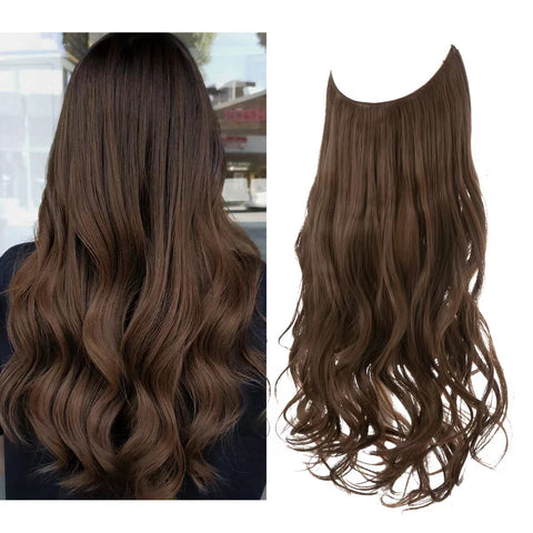 Seamless Halo Hair Extensions