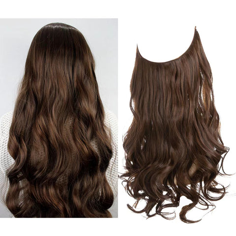 Seamless Halo Hair Extensions