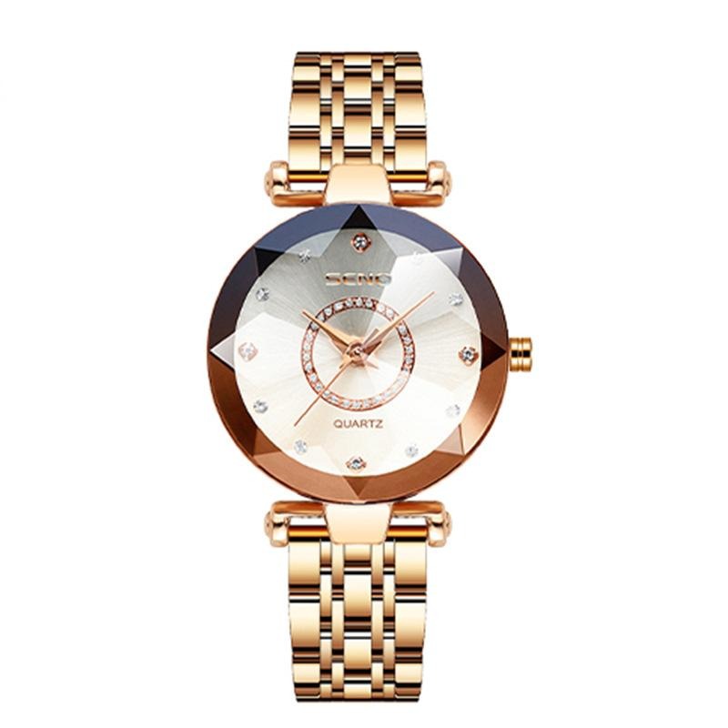 SENO Luxury Diamond Quartz Wristwatch For Ladies