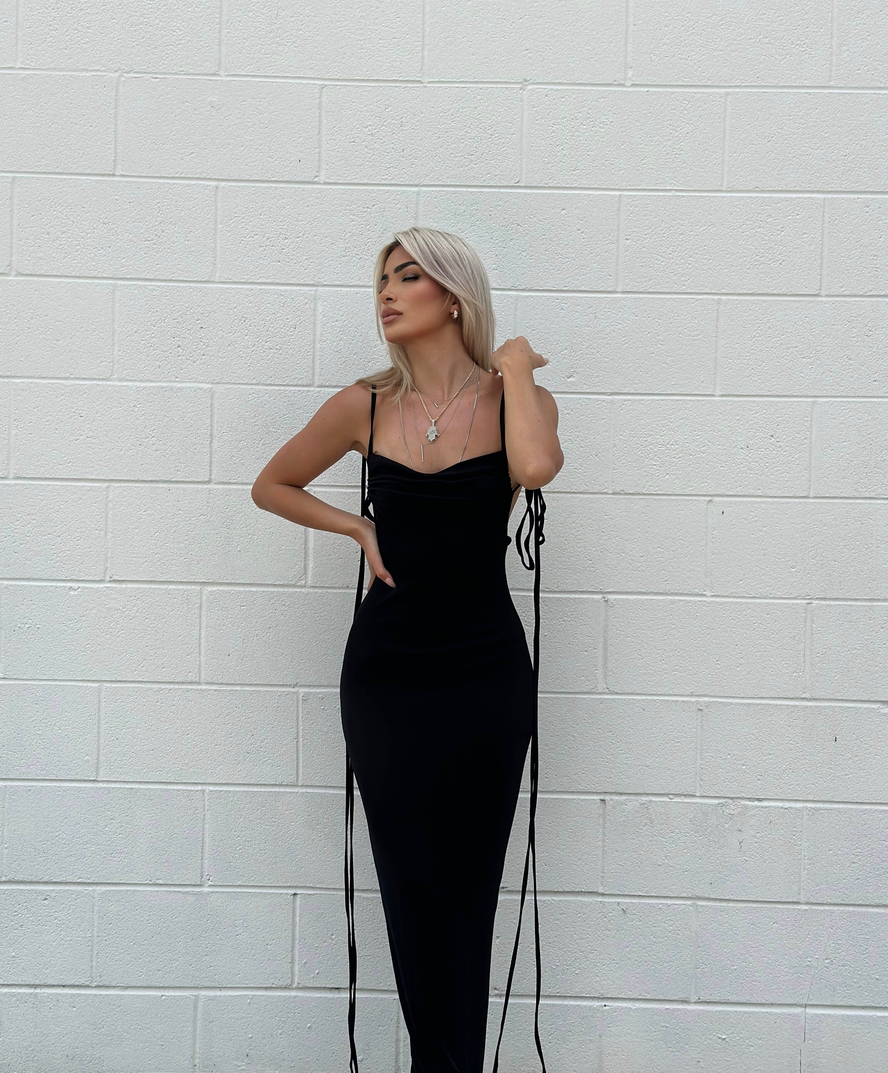 Serenity Backless Maxi Dress