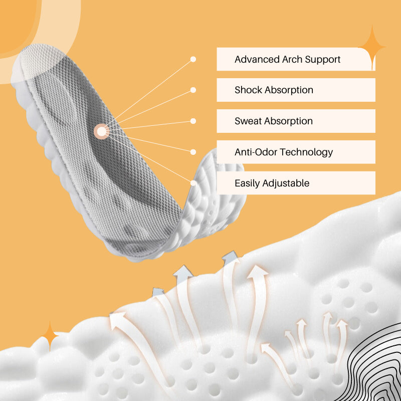 Shimogai 4D Soles - Unisex Shoe Insoles