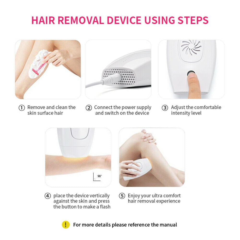 Smooth Skin IPL Hair Removal Device