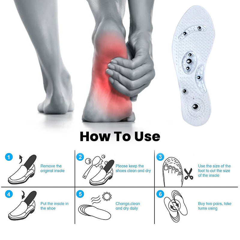 Solezy - Magnetic Acupressure Reflexology Insoles