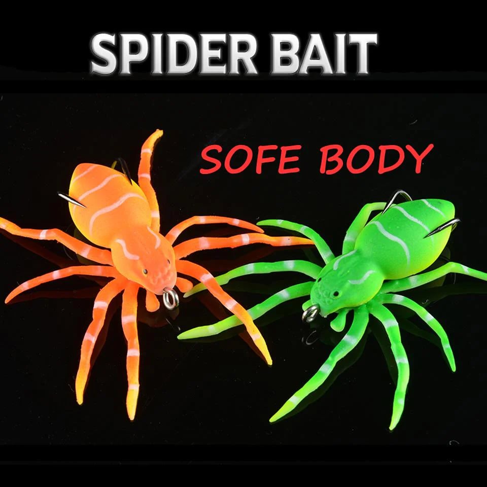 Spider Soft Lure Fishing Lures Lulunami