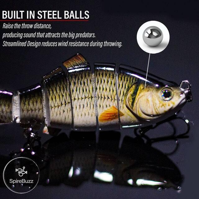 SpireBuzz - Lifelike Swimbait