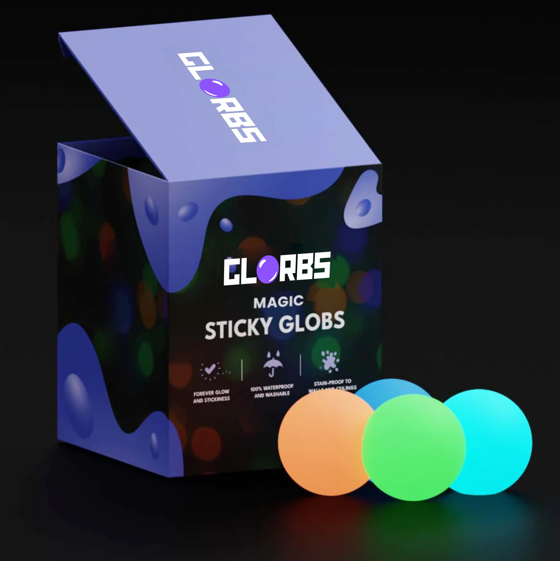 Sticky Squishy Calming Glorbs