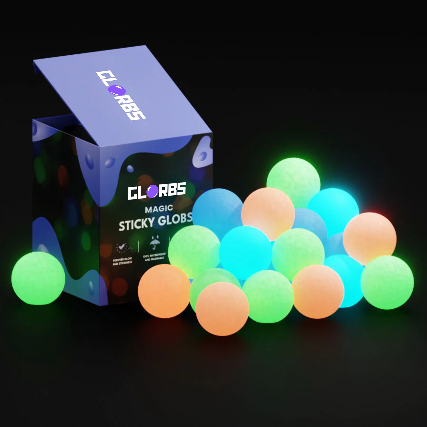 Sticky Squishy Calming Glorbs