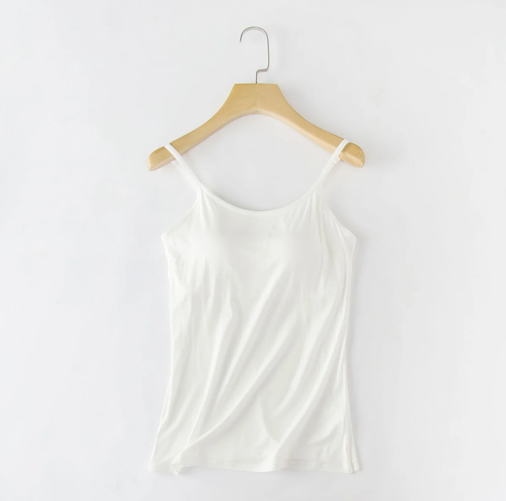 Tank Top with Built in Bra Camisole