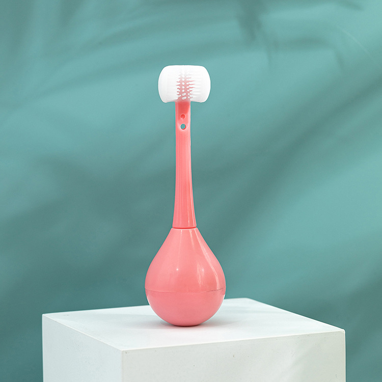 Three-Sided Kids Toothbrush-Tumbler Style