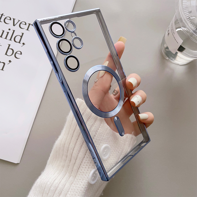 Transparent Magnetic Cases for Samsung