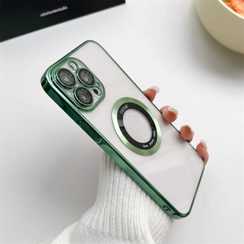 Transparent Magnetic iPhone Case