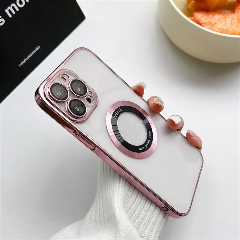 Transparent Magnetic iPhone Case