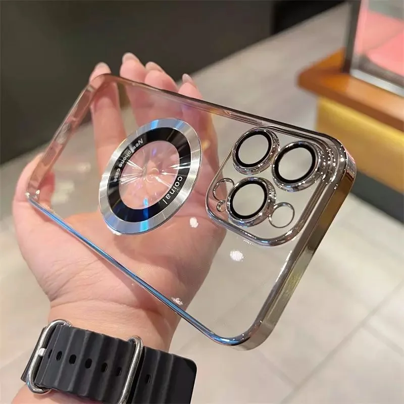 Transparent Magnetic iPhone Case