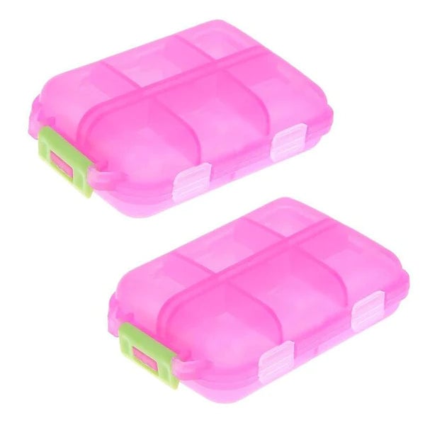 Travel Pill Organizer (2 Pack)