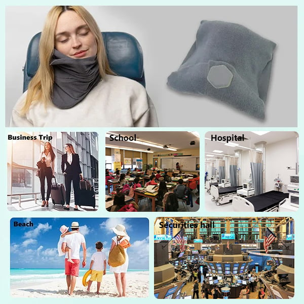 TRAVEL PILLOWS - Stay Relaxed and Rested on Long Trips