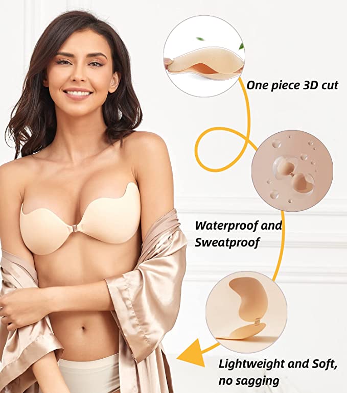 TrendyLab - Push-Up Strapless Bra-Buy ONE Get ONE Free