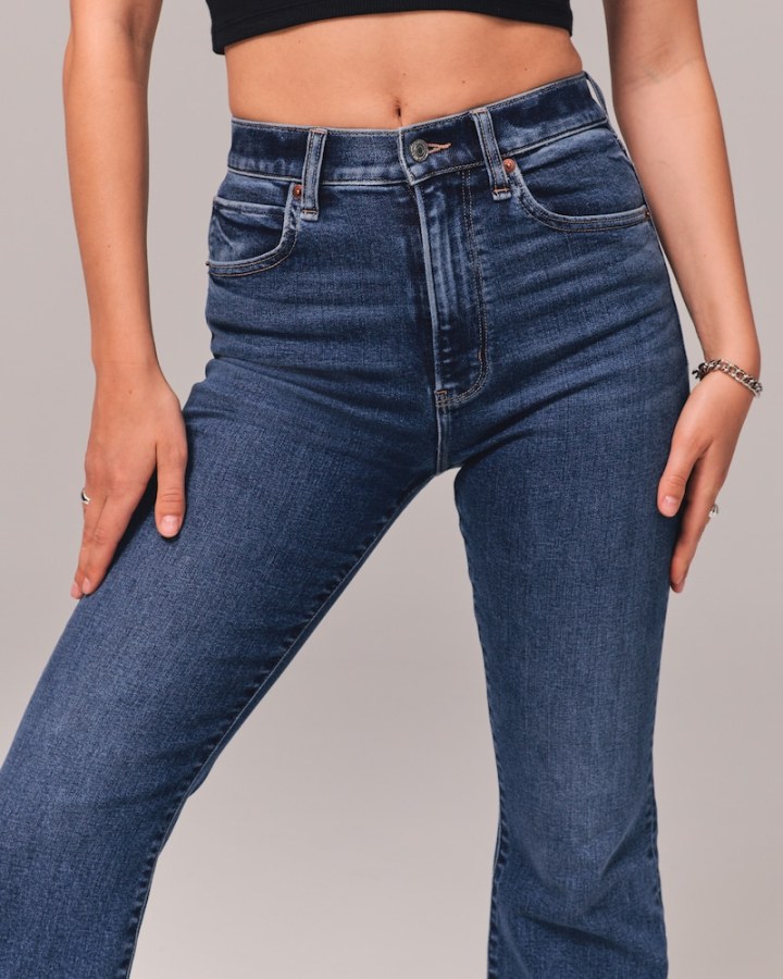 Ultra High Rise Stretch Flare Jean