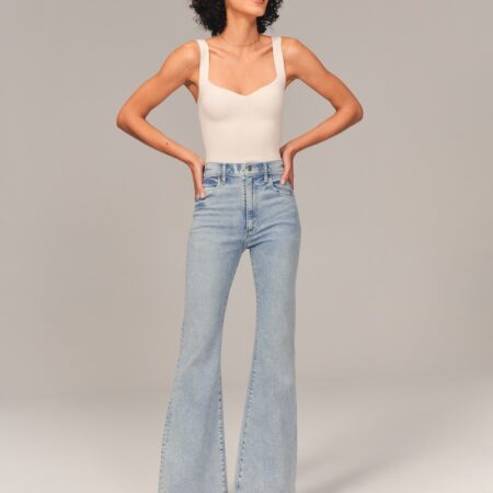 Ultra High Rise Stretch Flare Jean