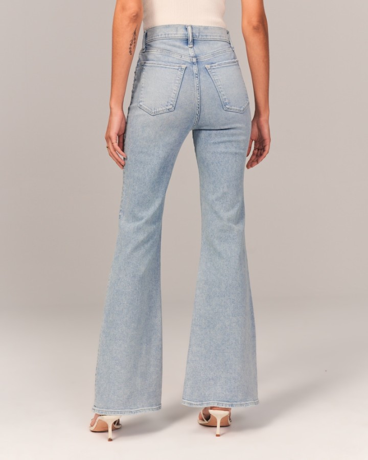 Ultra High Rise Stretch Flare Jean