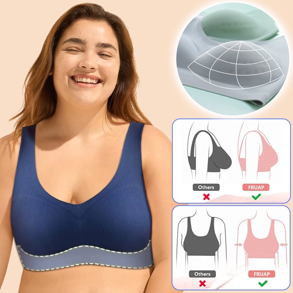 Ultra-thin Ice Silk Bra