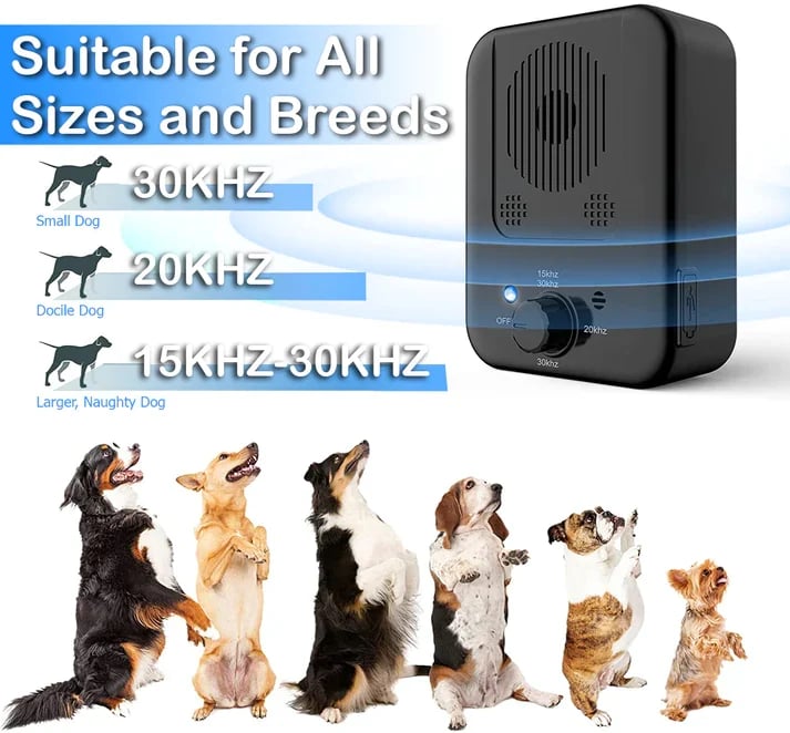 Ultrasonic Dog Barking Control Device (trains your dog not to bark)