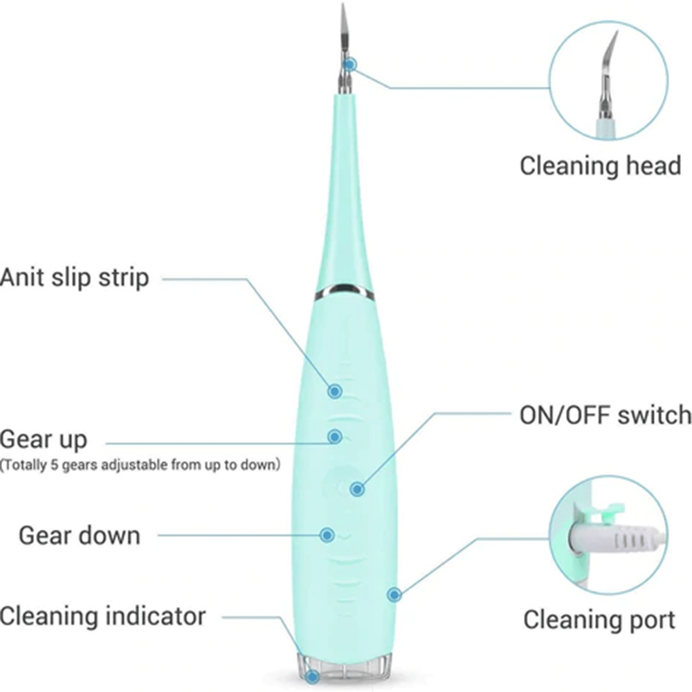 Ultrasonic Tooth Cleaner – White Teeth in Minutes