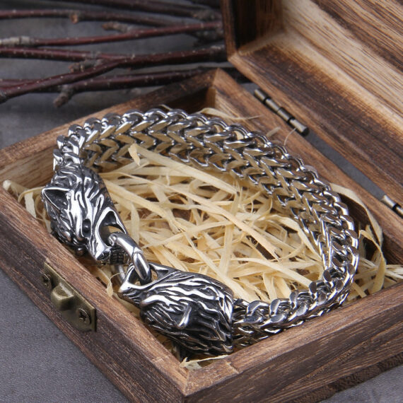 Viking Wolf Bracelet - Lulunami